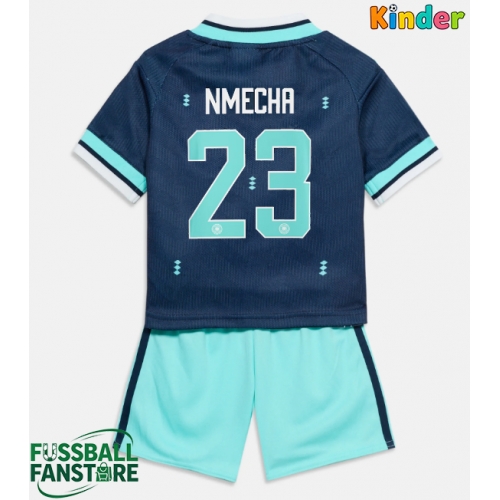 Deutschland Felix Nmecha #23 Replik Auswärtstrikot Kinder WM 2026 Kurzarm (+ Kurze Hosen)